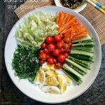 Wakame Salad with Wafu dressing ala Rini